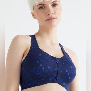 Knix Catalyst front zip Sports Bra size 8+